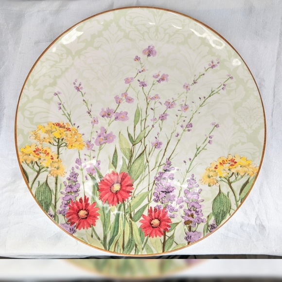 Pier 1 Dining Pier One Botanical Garden Dinner Plate Poshmark
